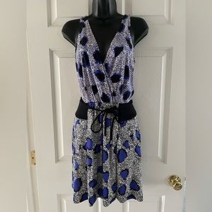 Diane Von Furstenberg, size 6 sleeveless mini dress